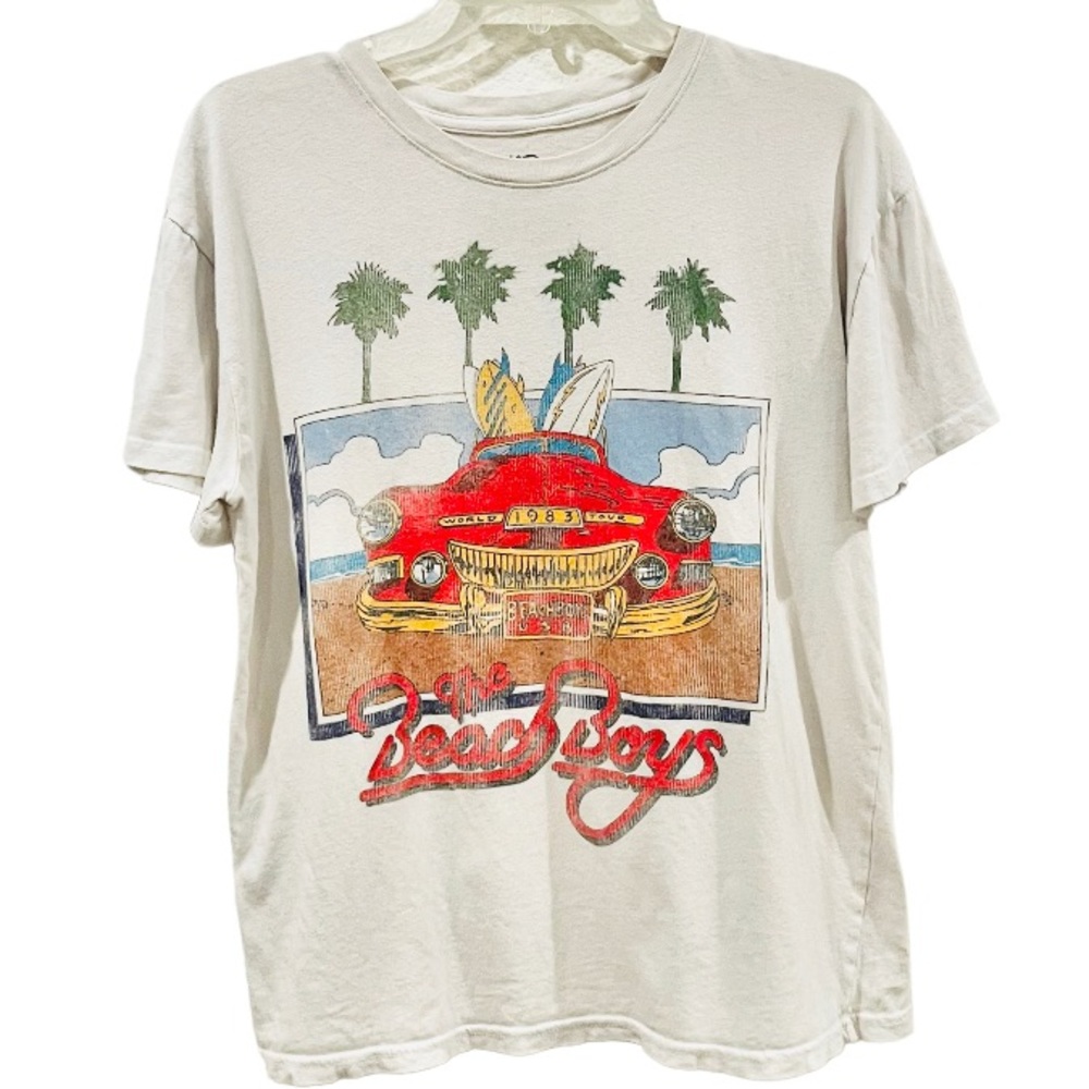 The Beach Boys 1983 Tour Band Tee T-Shirt Size Large